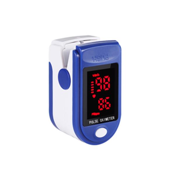Quality LED Fingertip Pulse Oximeter SpO2 Blood Oxygen Saturation Measurement Batteries Lanyard for sale