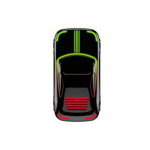 Wireless Carplay Adapter Light Vertical 2 in 1 USB Dongle with IOS and Android Auto Carplay AI Box