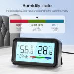 Tuya ZigBee Hygrometer Thermometer Sensor Remote App Voice Alexa Google Home