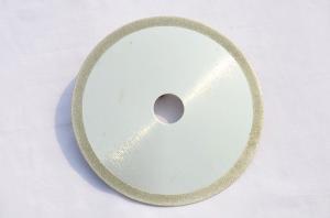 China Durable Diamond Stone Cutting Disc , Electroplating Continuous Diamond Blade wholesale