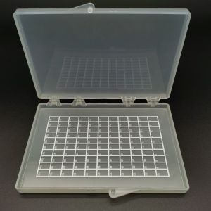 SGS Transparent Matrix Mesh ESD Gel Box ABS Conductive Material
