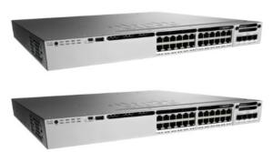 China WS-C3850-24T-E Manageable Lan Gigabit Switch , Gigabit Fiber Switch With Power Supply wholesale