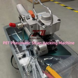 China Buckle Free Handheld Pneumatic PET PP Strapping Machine for Pallet Large Carton Wood wholesale