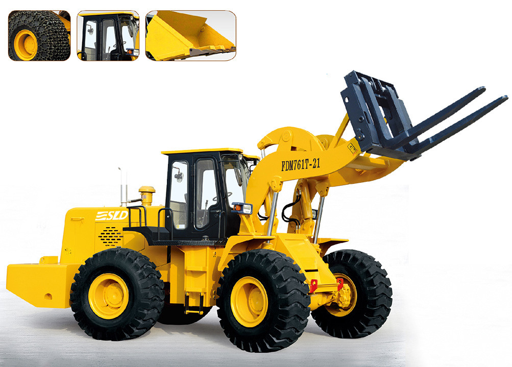 China 3430mm Transport Stone Block 21t Forklift Loader wholesale