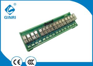 5V 12V 24V 16 Channel I O Relay Module With Optocoupler Isolations With IDC Connector High Low Trigger