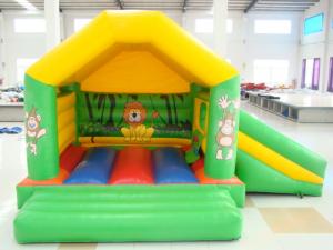 Inflatable Bounce Jumper with Inflatable Slide  Party Jumper  kids Inflatable Playground