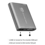 USB 3.0 HDMI Video Capture DVR Card Box With Mic VGA Loop Out For Computer