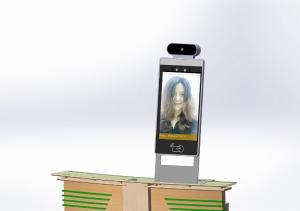 China Infrared Imaging Detecting 8 Inch Android Based Face Identify Monitor With On Wall/Desktop Bracket on sale