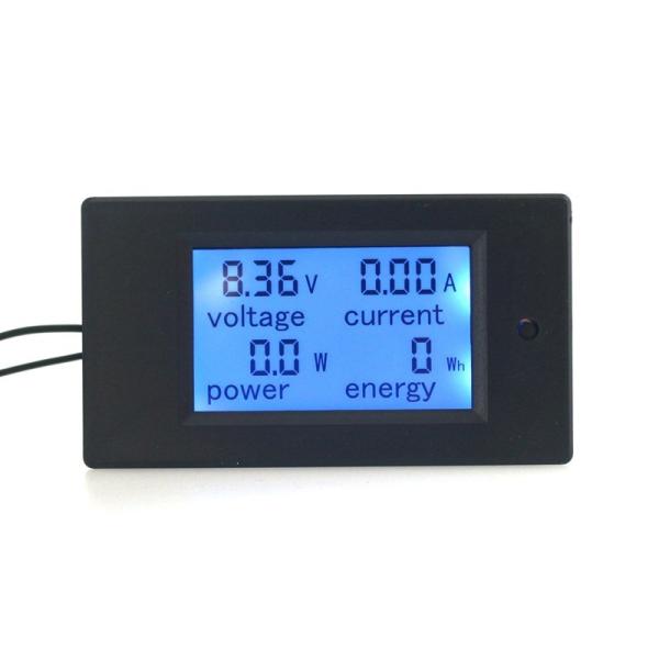 Digital Voltmeter Amp rmeter LCD 4 in 1 DC Voltage Current Power Energy Meter