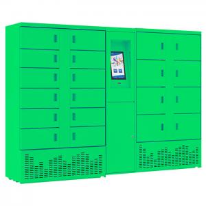 China Outdoor Parcel Refrigerated Delivery Lockers Smart Electronic Cool With Auto Close Door wholesale