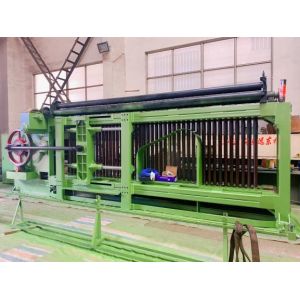 ISO 4300mm Width Sustain Bank Wire Netting Gabion Mesh Machine