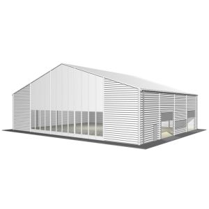 Q235 Q345 Prefabricated Steel Frame House Metal Building Structures High