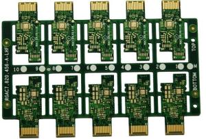 China 0.10mm Hole Prototyping Pcb Circuit Board , 12 Layers Fr4 Printed Circuit Board on sale