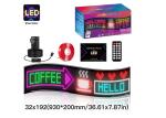 32*192 Double Row Programmable Led Display Trucks Interactive Animation Flexible