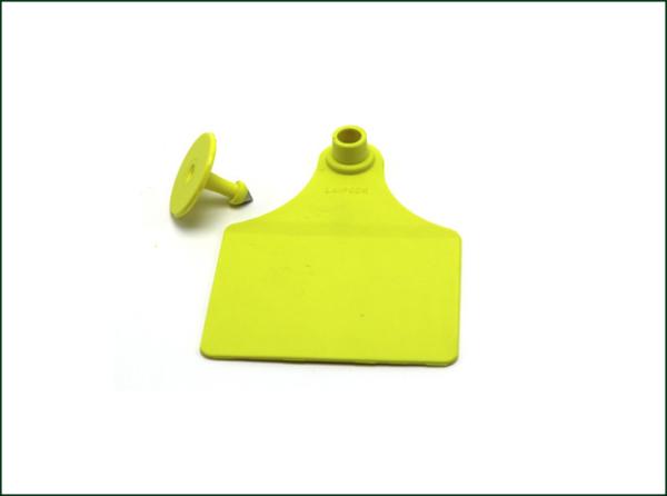 Quality RFID Electronic Ear Tags For Cattle , Custom Cattle Ear Tags Anti Bite Structure for sale