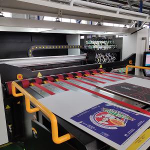 China 24 Head Corrugated Digital Printing Machine Equipment Carton Inkjet Printing Machine on sale