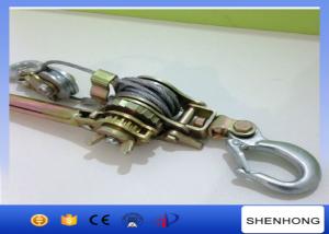 China 1500MM Length 2T Ratchet Cable Puller Corrosion Resistant For Tightening Wire wholesale