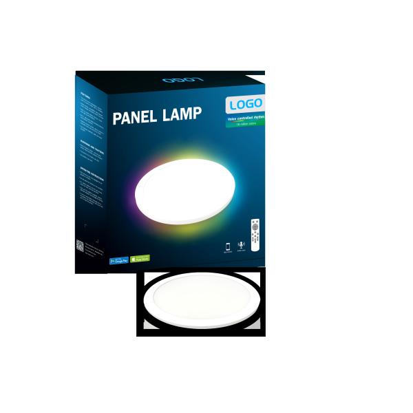 Quality surface mounted led panel light 240V Remote Control LED Panel Light RF Dimmable Led Ceiling Panels for sale