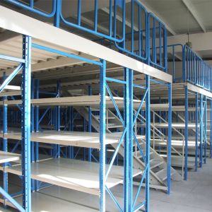 Multi Level Warehouse Steel Structure Platform Robust Construction Custom
