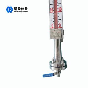 China Magnetic Flap Level Transmitter Side Mount/Top Mount Indicator Magnetic Float Level Gauge Water Tank Level Gauge wholesale