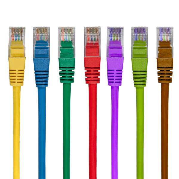 8P6C Cat6 Lan Cable Ethernet Network Lan Cable with RJ45 8P8C Connector and PVC
