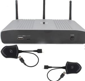 China OSD Control Wireless Presentation Solution RJ45 Interface Screen Sharing Device on sale