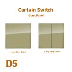 RS485 Protocol Push Button Light Switch Smart Scene Wall Switch Curtain Switch