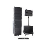 ARE Audio Line Array Set Professional Audio System Waterproof Speaker Dual 8