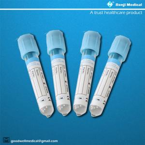 China 13*75mm Blood Test Vacuum Tubes For Plasma Specimen SGS approval wholesale
