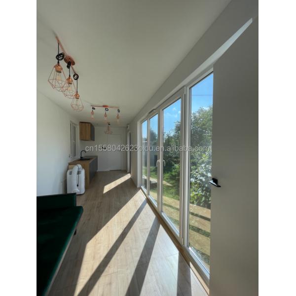 40ft Easy Installation Glass Door Prefabricated Living Container Room for Hotel Accommodation