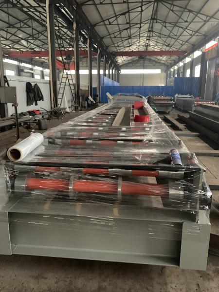 Quality 0.3 - 0.8mm Thickness Double Layer Roll Forming Machine For Hydraulic Tile Pressing for sale