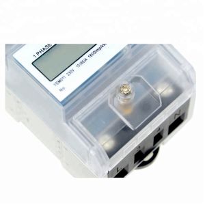 Single Phase Din Rail Digital Energy Meter Smart Electric Meters