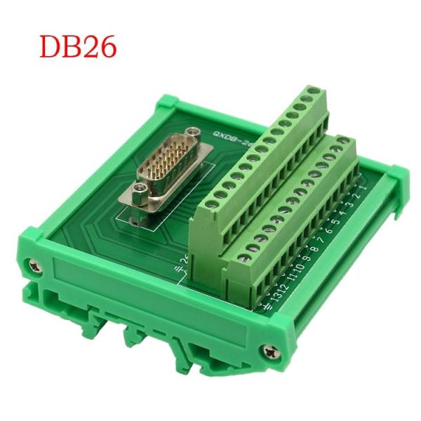 Quality DB26 Male Header Breakout Board Terminal Block Connector Electronics-Salon Breakout Board for sale