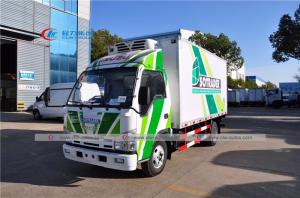 China JAPAN Famous Brand 4-5 Tons Refrigeration Truck 4X2 Refrigerator Freezer Cargo Van Truck wholesale
