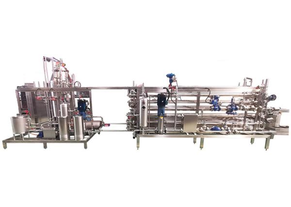 Quality Milk Juice Pasteurizing UHT Sterilizer Machine / Uht Milk Processing Plant for sale