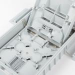 16 Core FTTH Fiber Access Terminal Box Caixa Caja Outdoor Wall With CTO Inline