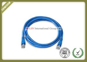 China Cat5e UTP Ethernet Network Patch Cord With RJ45 Connector Various Color Jacket wholesale