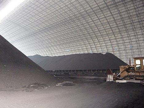 Quality Customized Power Plant Steel Structure Warehouse Space Frame Coal Storage Shed Workshop for sale