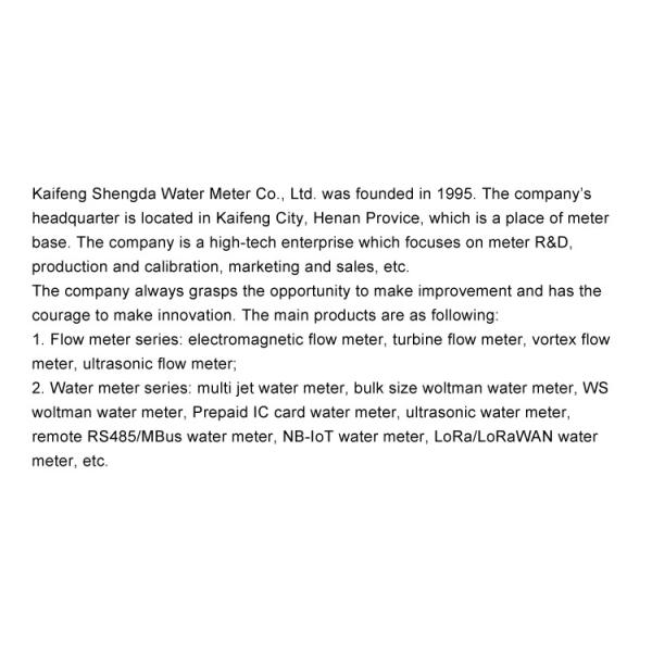 DN20 Radio Frequency Electronic Ic Card Prepaid Water Meter Ic Digital