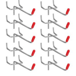 China Custom Iron Shelf Display Hook Supermarket Shelf Rack Hook for Supermarkets Home Organization wholesale