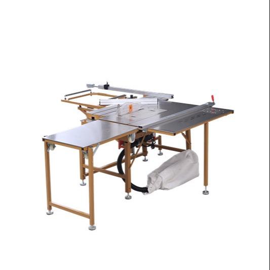 Quality ZDS Foldable Lightweight Precision Sliding Table Saw With Cart for sale