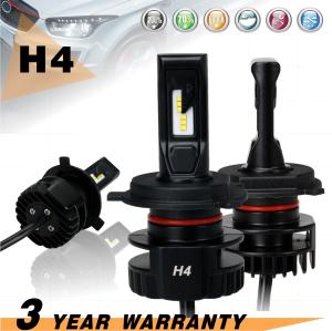 China SUFEMOTEC 8000LM H4-3 High Low Car LED Headlight Conversion Kit 80W H1 H7 9005 9006 6000K Auto LED Headlamp 12V 24V DRL wholesale