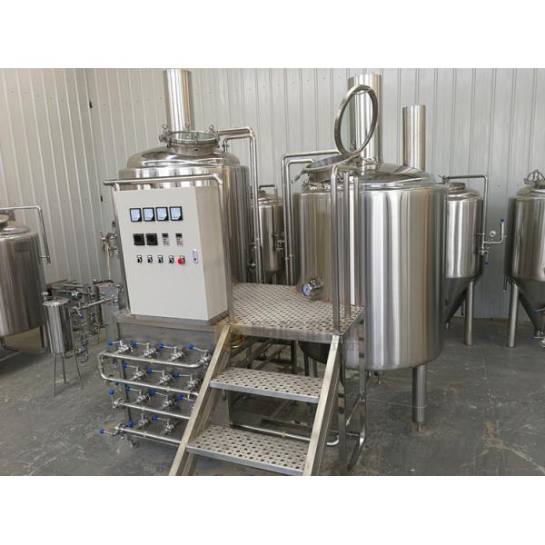 Automatic SS Beer Making Machine 5HL Brewhouse For Cider / Fruit Beer