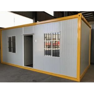 Steel Structure Q355 Q235 Security Container EPS Glasswool Rockwool PU