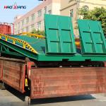 15T Temporary Loading Dock Trucks Mobile Container Loading Ramp