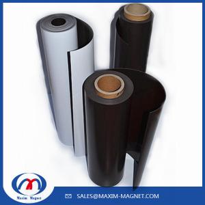 Flexible Rubber Magnet Sheets with pvc laminate or self ahsesive