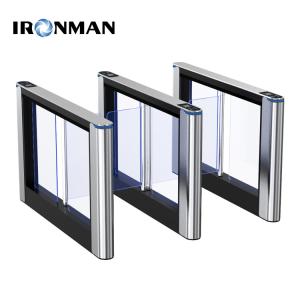 China Entrance Access Control Passage Barrier Turnstile Gate With QR Code Scanning Reader on sale