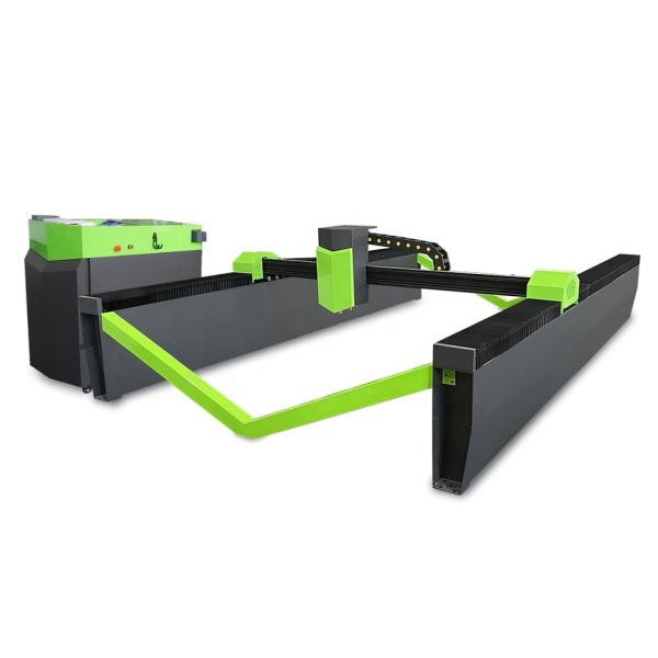 Quality Indoor 1kw Fiber Laser Cutting Machine With Max / Raycus / Ipg Laser Source for sale