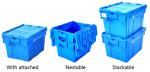 Plastic Stackable Nesting Bins Moving Stackable Container Nestable Logistics