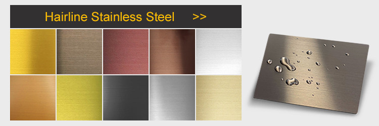 4 Inch Decorative Stainless Steel Panels PVD Coating Mirror Finish Sheet